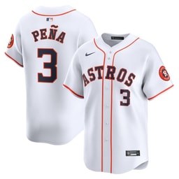 Jeremy Pe?a 3 Baseball team Home Limited Men Jersey - White