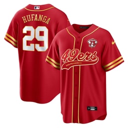 Talanoa Hufanga 29 Football team Baseball Men's Jersey - Red