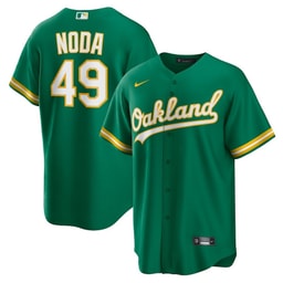Ryan Noda 49 Baseball team Alternate Team Men's Jersey - Kelly Green