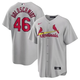 Paul Goldschmidt 46 Baseball team Road Men's Jersey - Gray