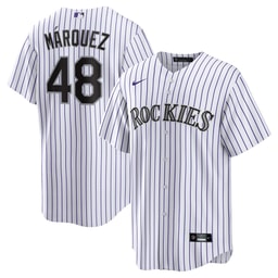 Men's Baseball team Germ?n M?rquez White Home Player Jersey