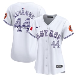 Yordan ?lvarez 44 Baseball team Mexico Women's Jersey - White