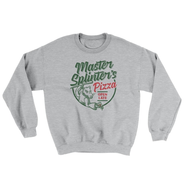 Master Splinters Pizza Ugly Sweater