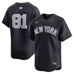 Luis Gil 81 Baseball team Alternate Limited Men's Player Jersey - Navy