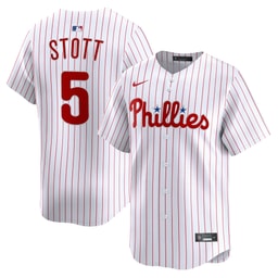 Men's Baseball team Bryson Stott White Home Limited Player Jersey