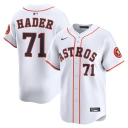 Men's Baseball team Josh Hader White Alternate Limited Player Jersey