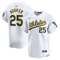 Brent Rooker 25 Baseball team Home Limited Player Men's Jersey - White