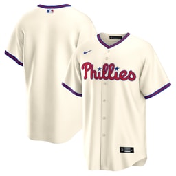 Men's Baseball team Cream Alternate Team Jersey