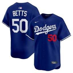 Men's Baseball team Mookie Betts Royal Alternate Limited Player Jersey