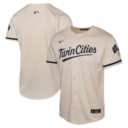 Youth Baseball team Cream Alternate Limited Jersey