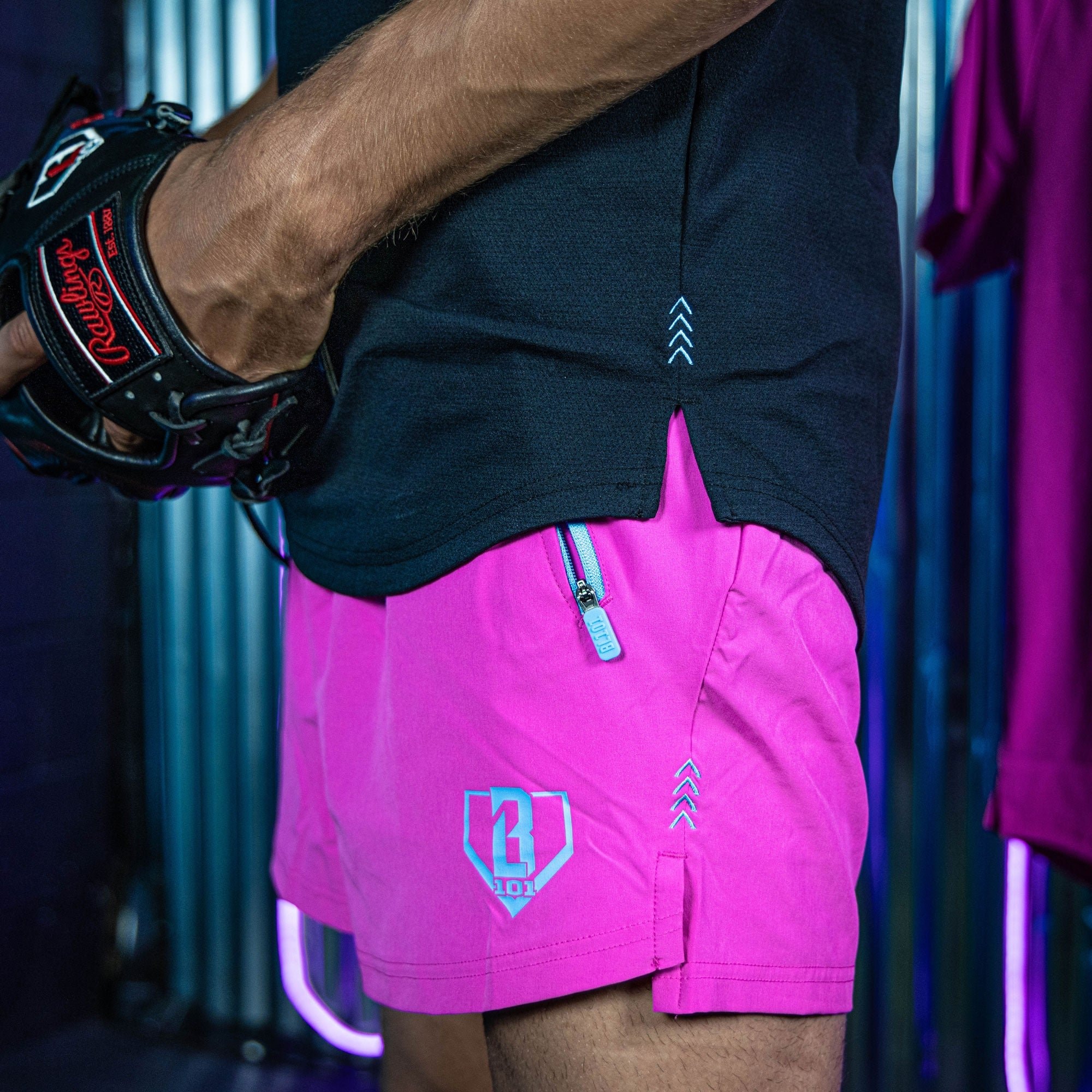 Pro Series Shorts V2 - Cotton Candy Pink