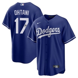 Baseball player 17 Signed Baseball team Alternate Men's Royal Jersey