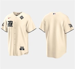 Baseball team 2023 World Series Stitched Baseball Jersey - Cream