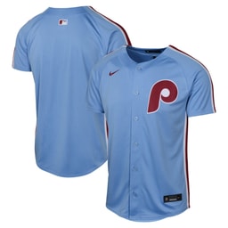 Youth Baseball team Light Blue Alternate Limited Jersey