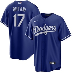 Baseball player 17 Baseball team Alternate Men's Royal Jersey