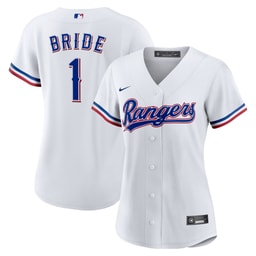 Women's Baseball team #1 Bride Home Jersey, White