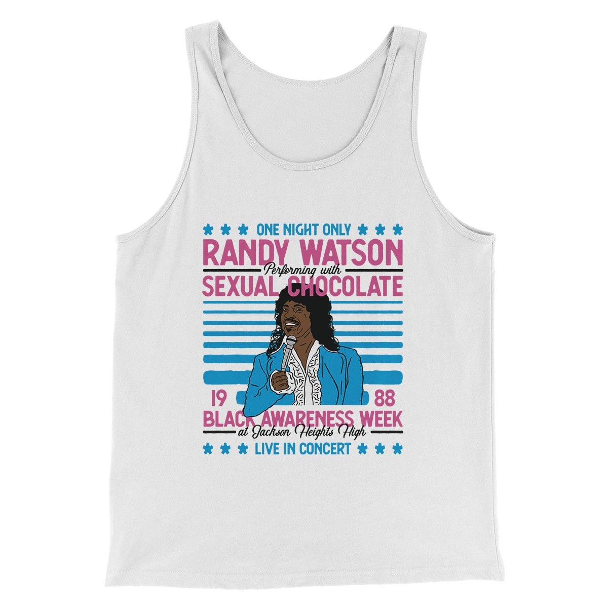 Randy Watson Sexual Chocolate Funny Movie Men/Unisex Tank Top