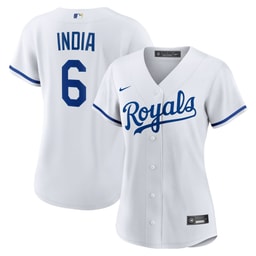 Women's Baseball team Jonathan India White Home Jersey