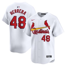 Iv?n Herrera 48 Baseball team Home Limited Men Jersey - White