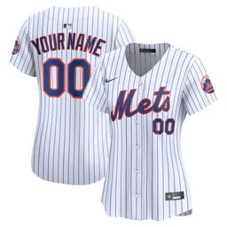 Women's Baseball team White Home Limited Custom Jersey