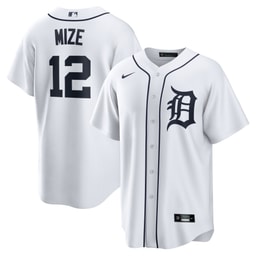 Men's Baseball team Casey Mize Home Jersey, White