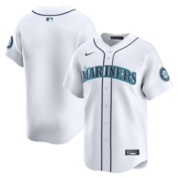 Men's Baseball team White Home Limited Jersey