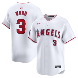 Taylor Ward 3 Baseball team Home Limited Men's Jersey - White