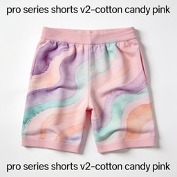 Pro Series Shorts V2 - Cotton Candy Pink