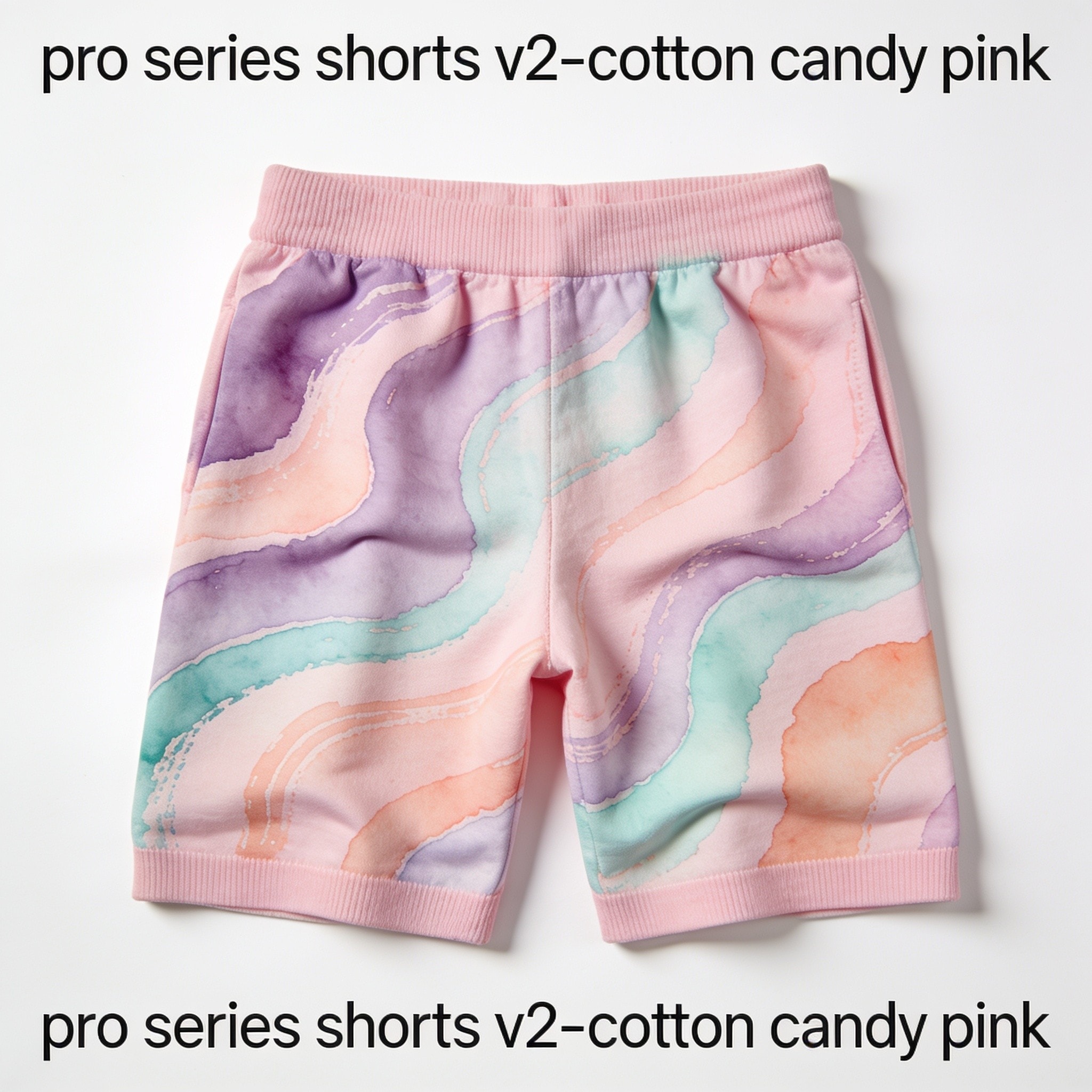 Pro Series Shorts V2 - Cotton Candy Pink