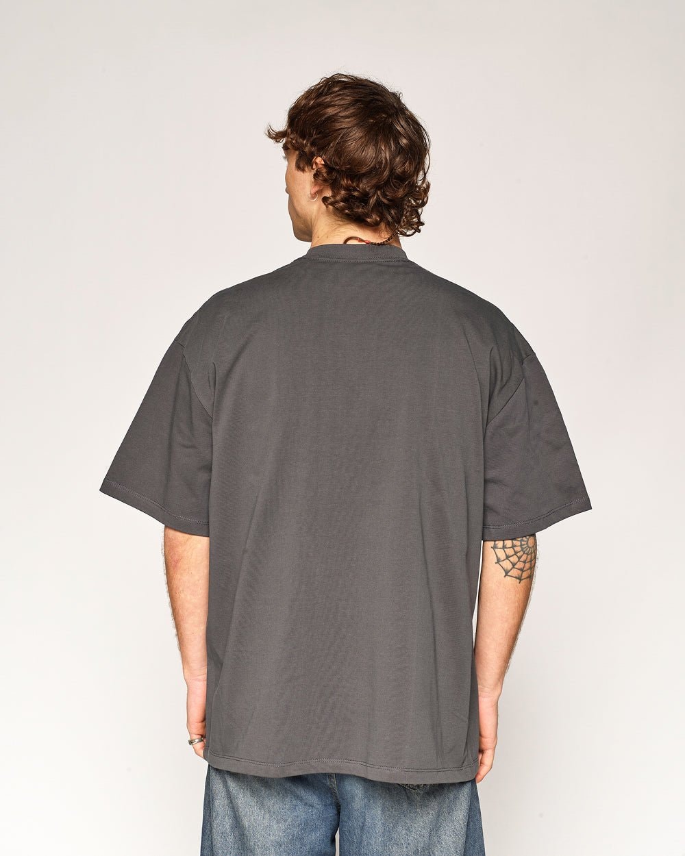 Oversized Unisex Tee - 90s Boxy Fit, Dropped Shoulders, 100% Combed Cotton 275 GSM