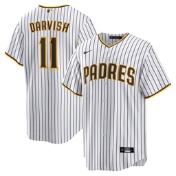 Men's Baseball team Yu Darvish White Home Player Jersey