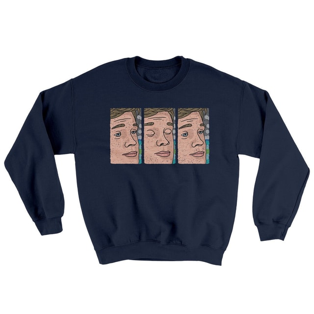 Blinking Guy Meme Ugly Sweater