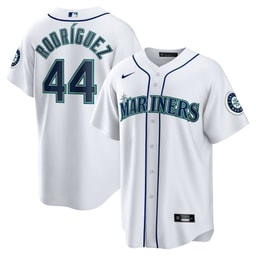 Men's Baseball team Julio Rodr?guez White Home Jersey