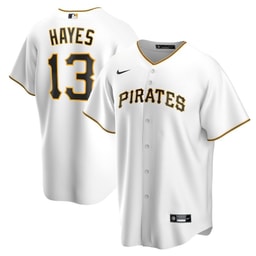 Ke'Bryan Hayes 13 Baseball team Home Men's Jersey - White