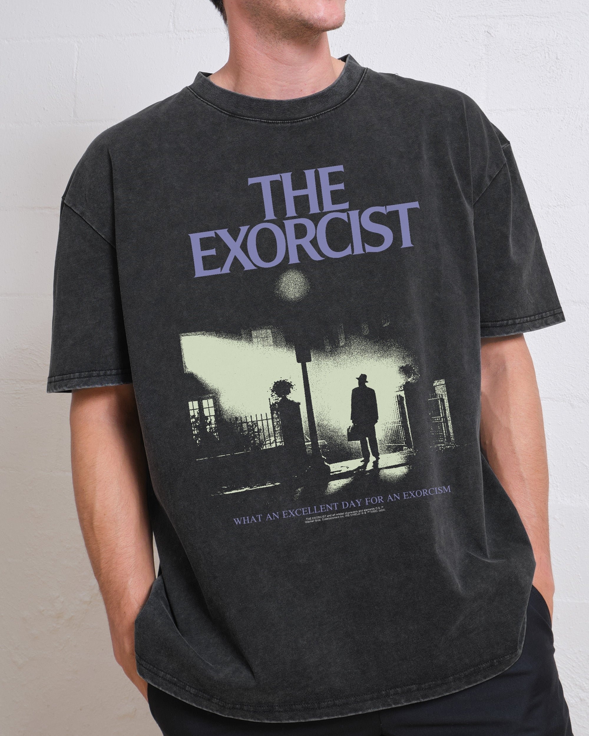 The Arrival Oversized Graphic Tee - The Exorcist Collab, Unisex 90s Boxy Fit, 100% Combed Cotton