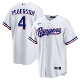 Men's Baseball team Joc Pederson White Home Jersey