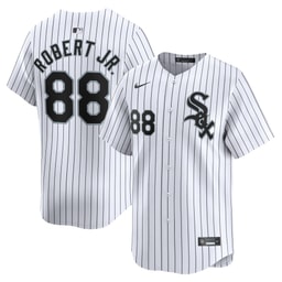 Youth Baseball team Luis Robert Jr. White Home Limited Jersey