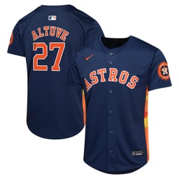 Youth Baseball team Jose Altuve Navy Alternate Limited Player Jersey