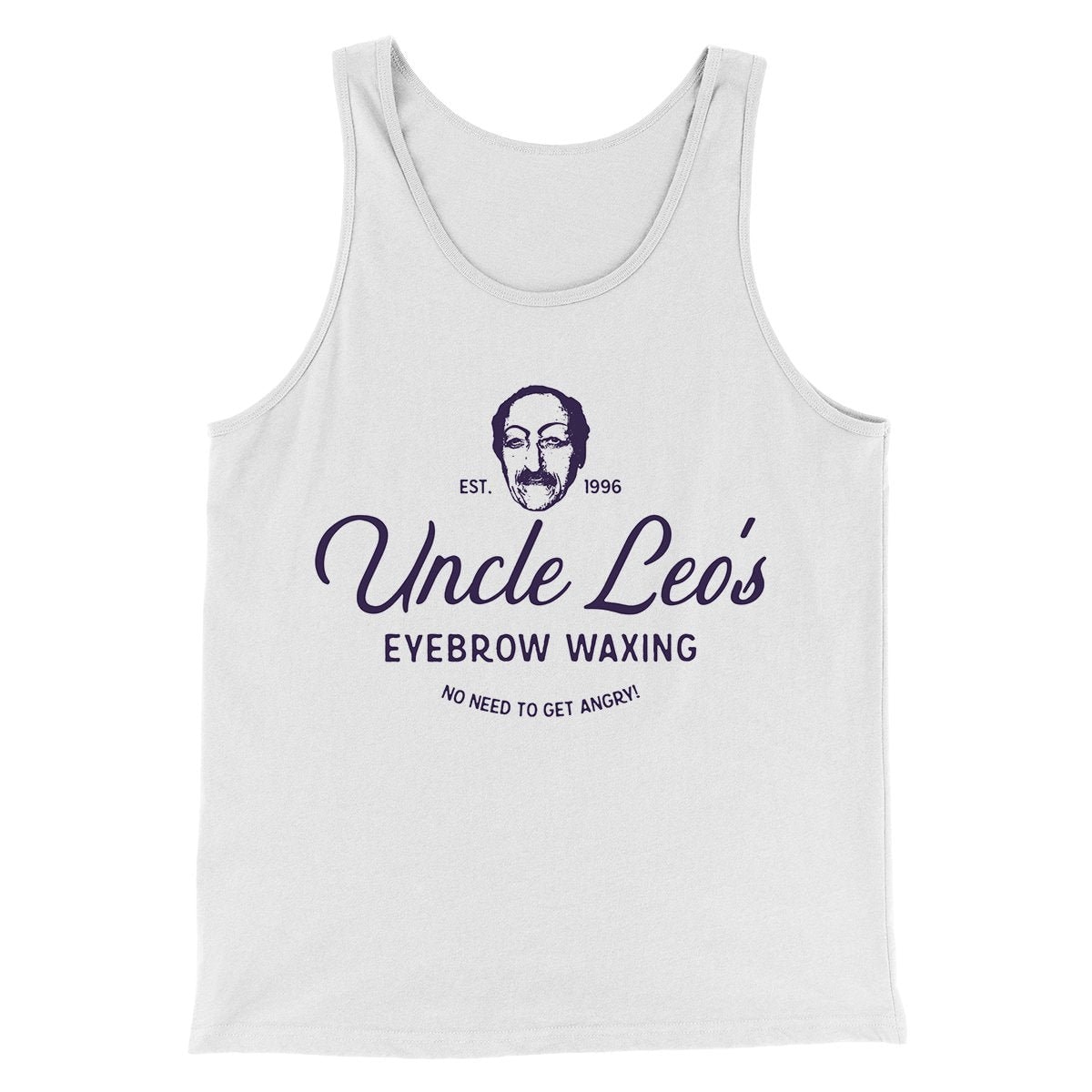 Uncle Leo's Eyebrow Waxing Men/Unisex Tank Top