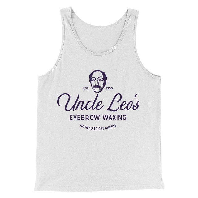 Uncle Leo's Eyebrow Waxing Men/Unisex Tank Top