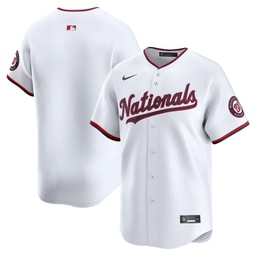 Men's Baseball team White Home Limited Jersey