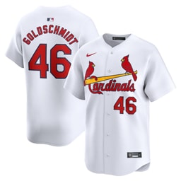 Men's Baseball team Paul Goldschmidt White Home Limited Player Jersey