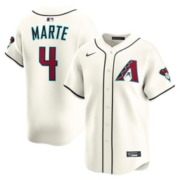 Ketel Marte 4 Baseball team Alternate Limited Player Men's Jersey - Cream
