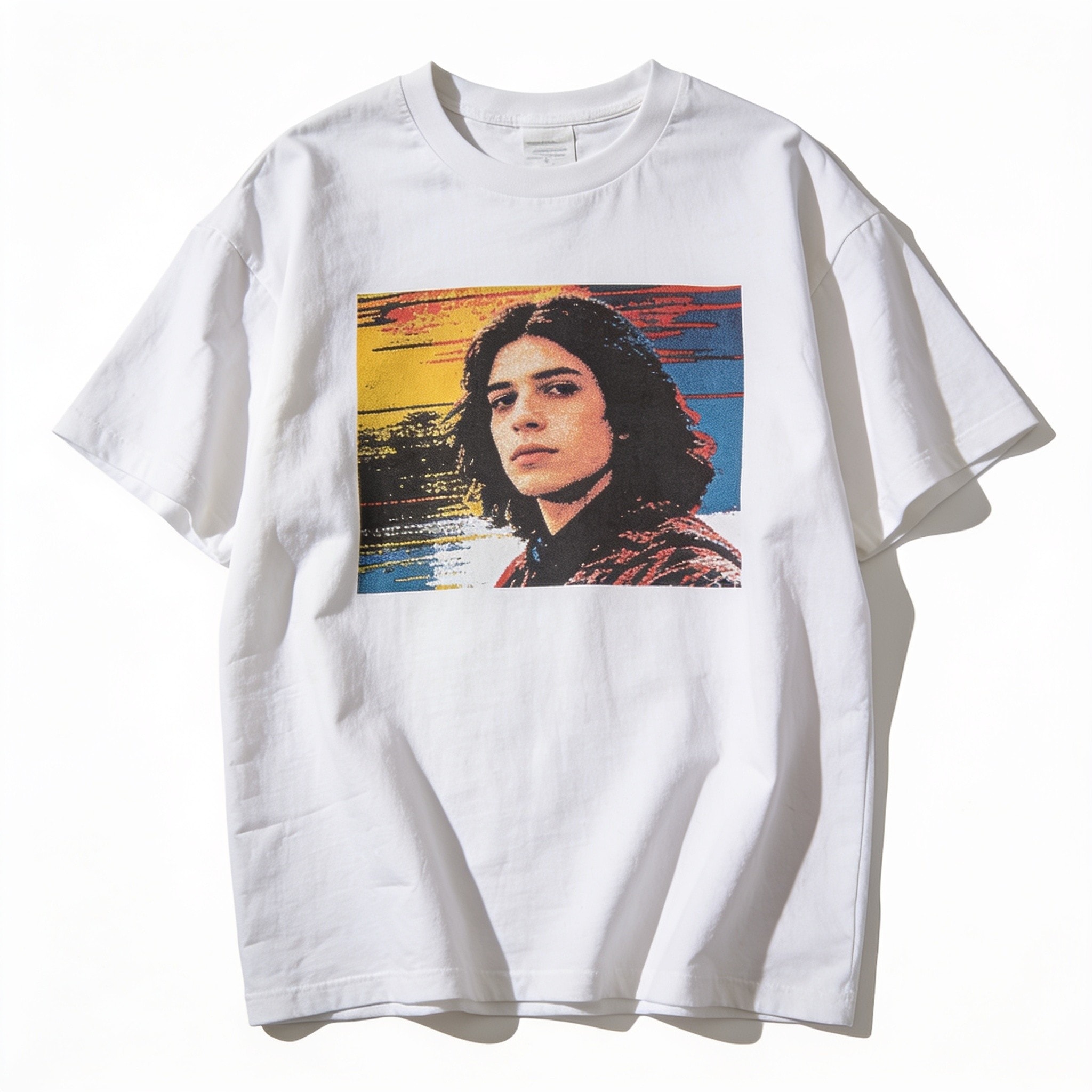 Tommy's Auto Shop Oversized Graphic Tee - Unisex 90s Boxy Fit 100% Combed Cotton