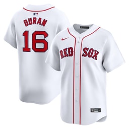 Jarren Duran 16 Baseball team Home Limited Men's Jersey - White