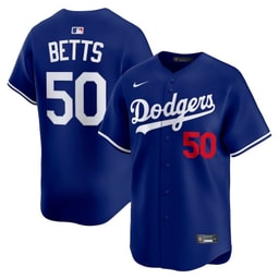 Mookie Betts 50 Baseball team Alternate Limited Player Men's Jersey - Royal