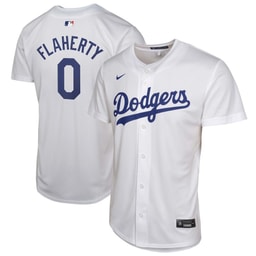 Jack Flaherty 0 Baseball team Home Player Game YOUTH Jersey - White