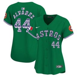 Yordan ?lvarez 44 Baseball team Mexico Women's Jersey - Green