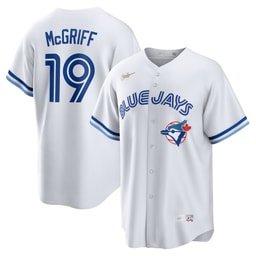 Men's Baseball team Fred McGriff White Cooperstown Collection 2023 Hall of Fame Inline Jersey