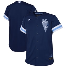 Youth Baseball team Navy City Connect Jersey